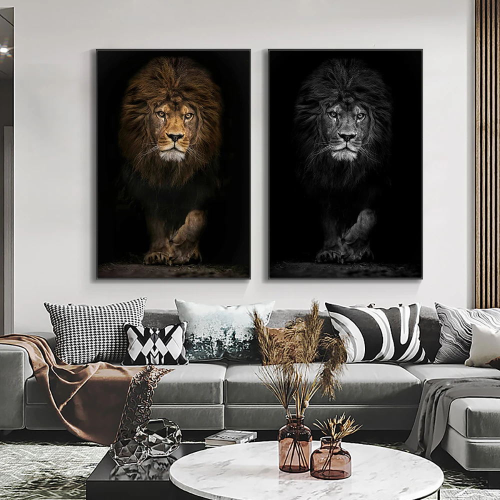 Abstract Grey Black Lion Painting On Canvas modern Animal Posters And Prints Wall Art Picture For Living Room Bedroom Decoration
Abstract Grey Black Lion Painting On Canvas modern Animal Posters And Prints Wall Art Picture For Living Room Bedroom Decoration