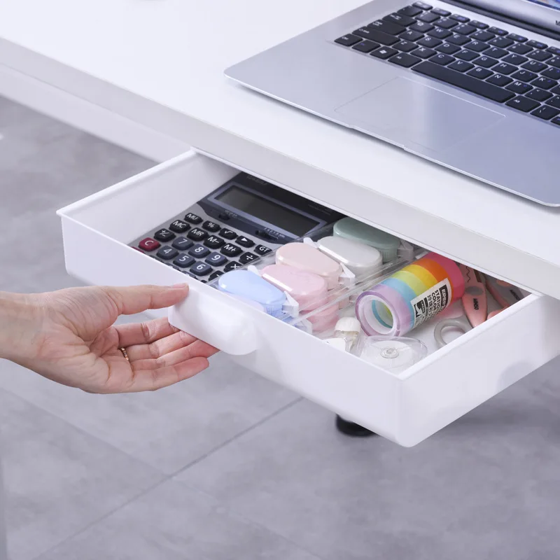 White Plastic Desk Drawer Box Wear-resistant Durable Desk Dormitory Desk Drawer Box Stationery Cosmetics Tableware Storage Box
White Plastic Desk Drawer Box Wear-resistant Durable Desk Dormitory Desk Drawer Box Stationery Cosmetics Tableware Storage Box
