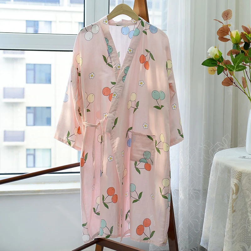Japanese Pajamas Cotton Nightgown Kimono Yukata Ladies Spa Homewear Long Nightgown Women Nightdress Summer Loose Soft Wear
Japanese Pajamas Cotton Nightgown Kimono Yukata Ladies Spa Homewear Long Nightgown Women Nightdress Summer Loose Soft Wear