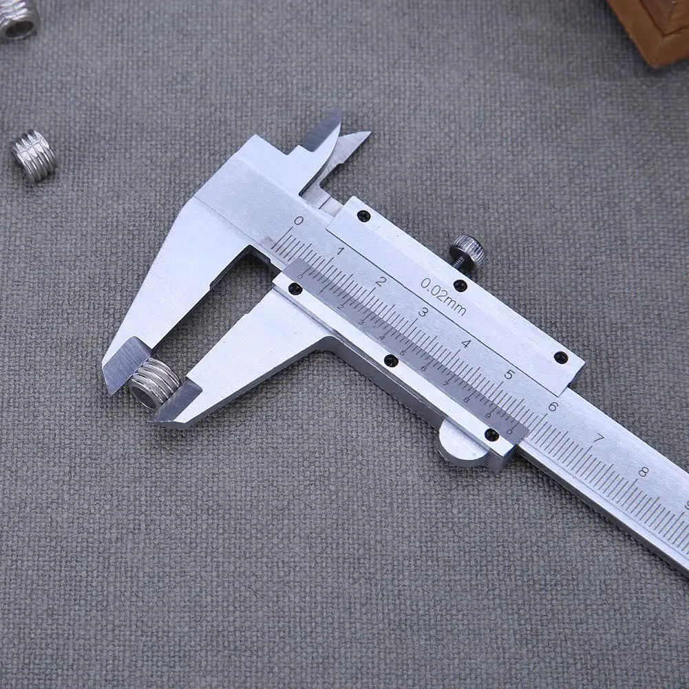 Vernier Caliper 0-150mm 0.02mm Metal Calipers Gauge Measuring Tools Plastic Permanent Makeup Measurement Tools
Vernier Caliper 0-150mm 0.02mm Metal Calipers Gauge Measuring Tools Plastic Permanent Makeup Measurement Tools