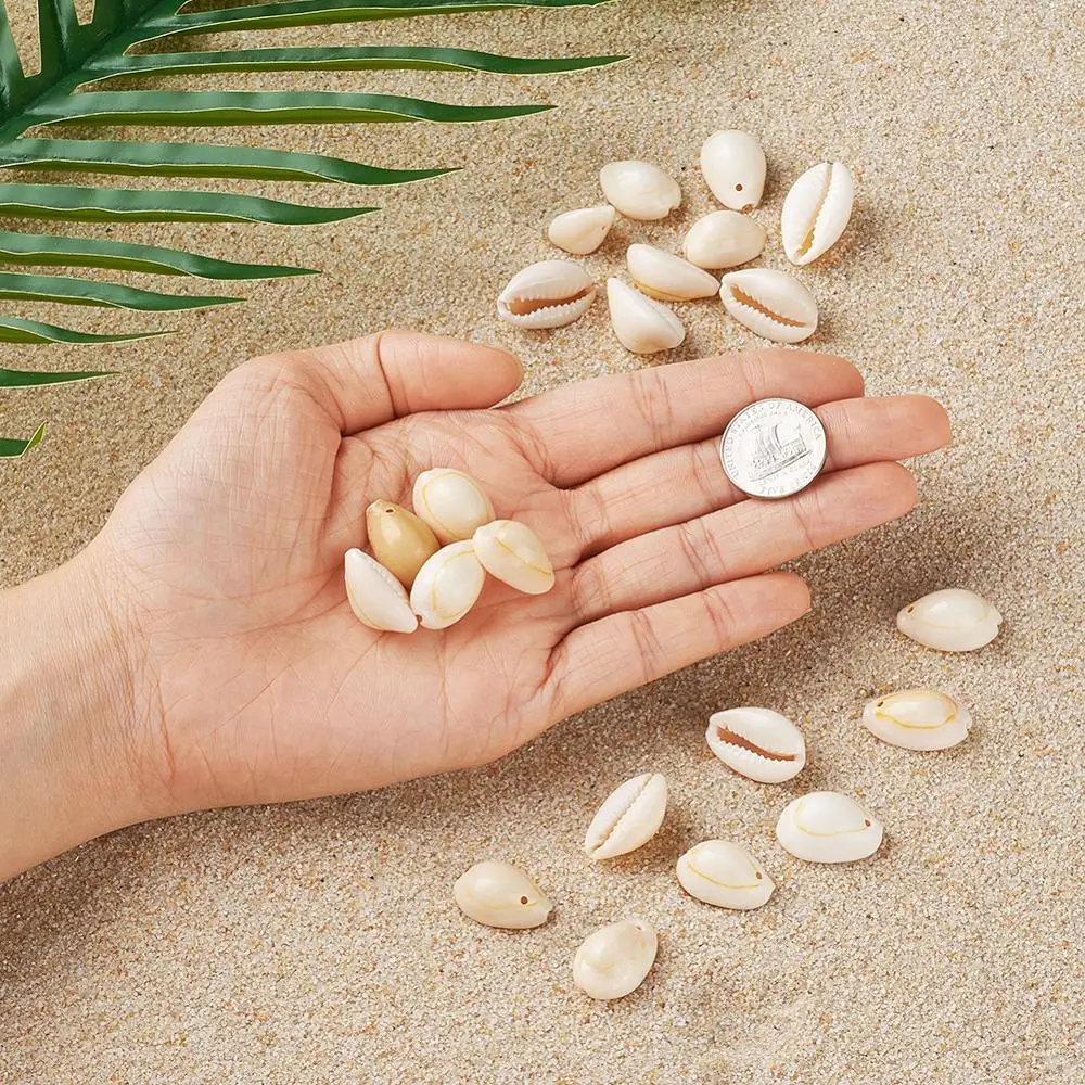 Pandahall 50pc Natural Shell Beads White Fashion For DIY Jewelry Accessories Supplies Making Bracelet Necklaces Earrings,17-22mm
Pandahall 50pc Natural Shell Beads White Fashion For DIY Jewelry Accessories Supplies Making Bracelet Necklaces Earrings,17-22mm
