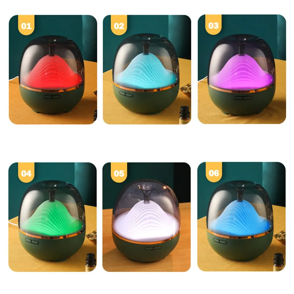 Free Aroma Diffuser 400ML Moutain View Essential Oil Aromatherapy Difusor With Warm And Color LED Lamp
Free Aroma Diffuser 400ML Moutain View Essential Oil Aromatherapy Difusor With Warm And Color LED Lamp