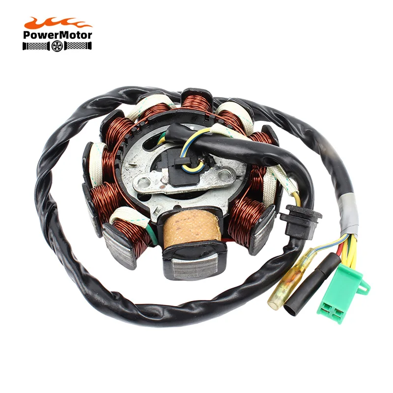 Замена магнитного генератора статора для GY6-125cc-200cc двигателей, мопеда, квадроцикла, байка, тележки
Замена магнитного генератора статора для GY6-125cc-200cc двигателей, мопеда, квадроцикла, байка, тележки