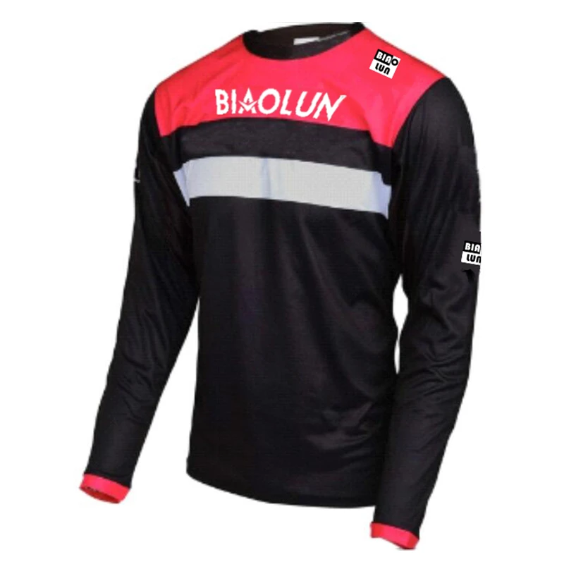 Men's Downhill Jerseys Long Sleeve BIAOLUN Motorcycle Mountain Bike Team Downhill Jersey MTB Offroad Clothing Breathable Tops
Men's Downhill Jerseys Long Sleeve BIAOLUN Motorcycle Mountain Bike Team Downhill Jersey MTB Offroad Clothing Breathable Tops