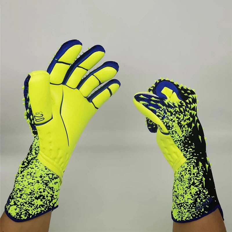 New Professional Soccer Goalkeeper Gloves Thickened Latex Non Slip Wear Resistant Football Goalie Gloves Practical Soccer Glove
New Professional Soccer Goalkeeper Gloves Thickened Latex Non Slip Wear Resistant Football Goalie Gloves Practical Soccer Glove