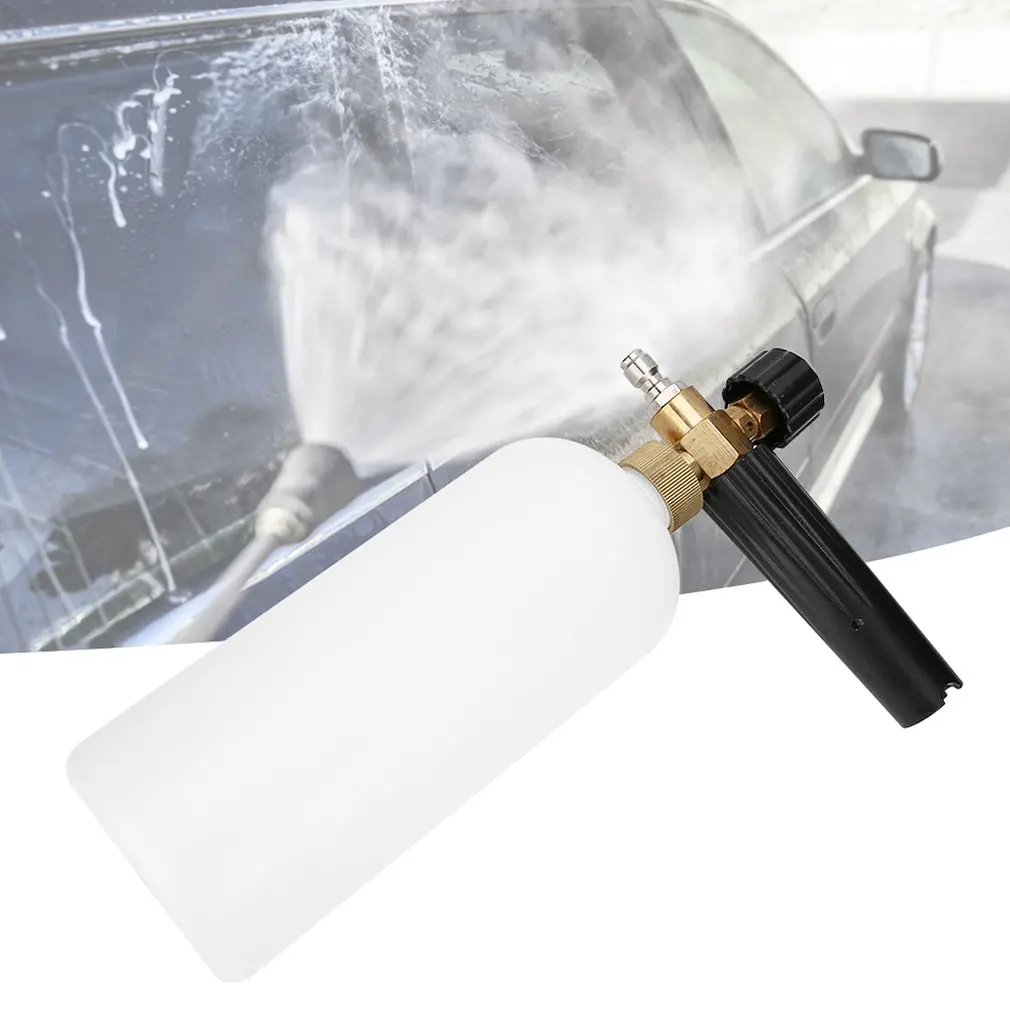 1/4" Foam Washer Kettle Car Wash Soap Lance Spray Pressure Jet Bottle Foam Water Suit Foam Lance Bottle
1/4" Foam Washer Kettle Car Wash Soap Lance Spray Pressure Jet Bottle Foam Water Suit Foam Lance Bottle