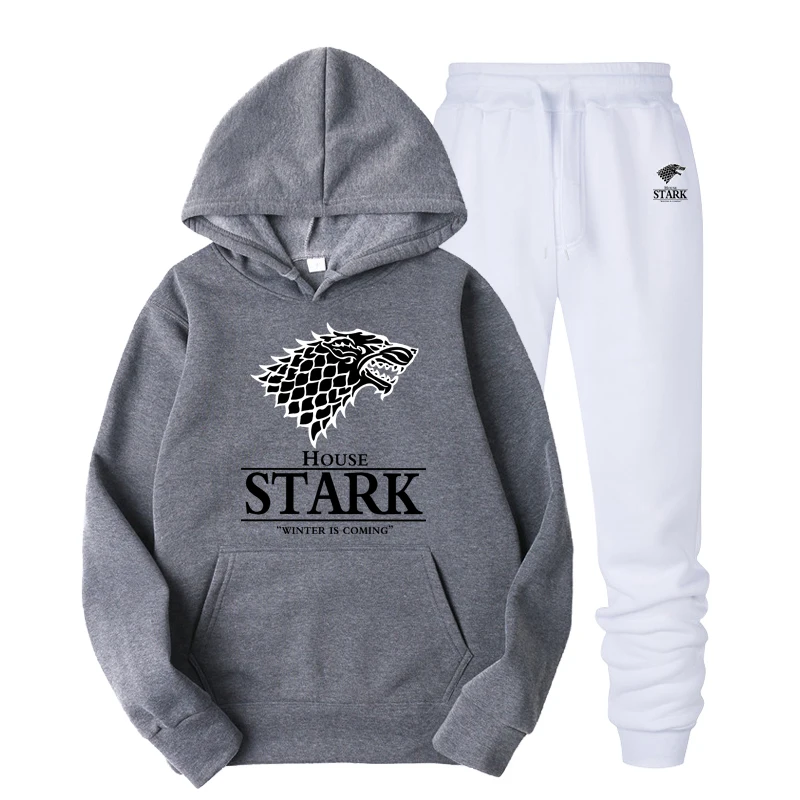 Tracksuit Men's Hooded Sweatshirt Sweatshirt Sweatpants 2 Piece Set Fashion Sportswear Set New White Wolf Print Men's
Tracksuit Men's Hooded Sweatshirt Sweatshirt Sweatpants 2 Piece Set Fashion Sportswear Set New White Wolf Print Men's
