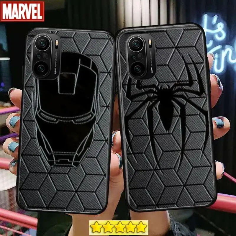 Marvel luxury black Phone Case For xiaomi redmi POCO F1 F2 F3 X3 Pro M3 9C 10T Lite NFC Black Cover Silicone Back Prett mi 10 ul
Marvel luxury black Phone Case For xiaomi redmi POCO F1 F2 F3 X3 Pro M3 9C 10T Lite NFC Black Cover Silicone Back Prett mi 10 ul