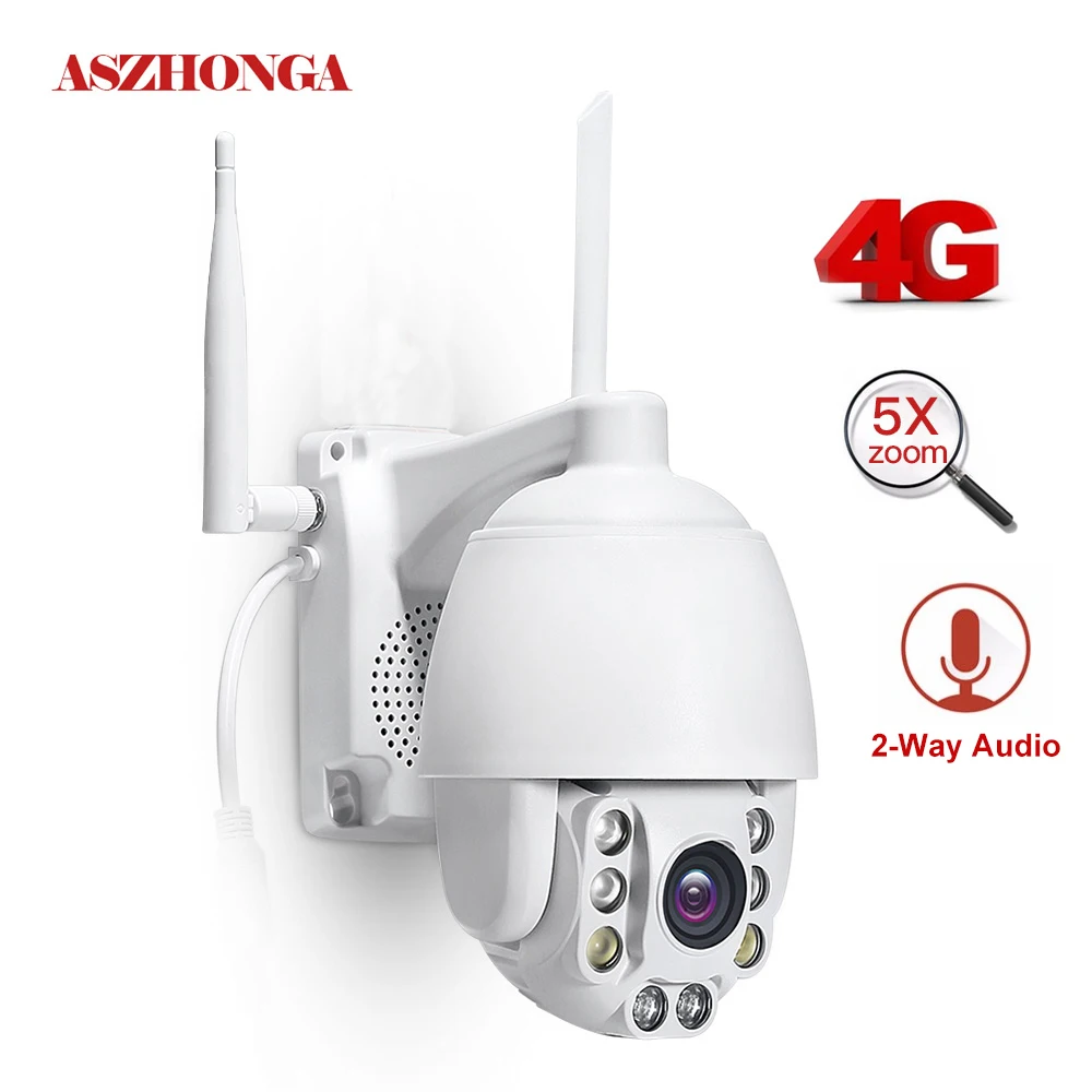 2MP Беспроводной 3G 4G sim карта ip камера видеонаблюдения с поддержкой Wi Камера 1080P 5X