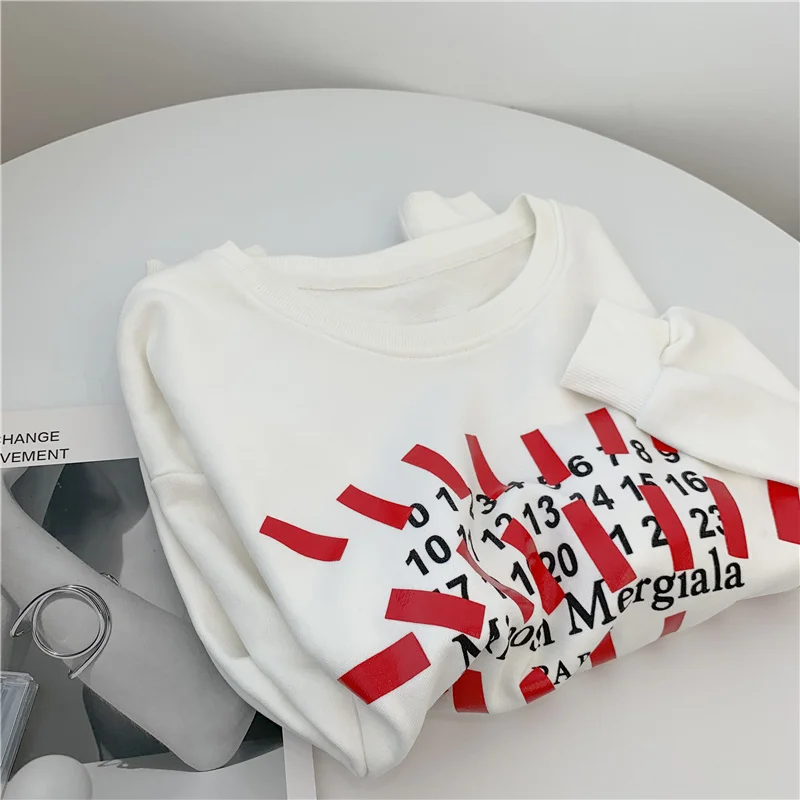 Red Digital Printing round Neck White Sweater Women's Autumn and Winter Terry Cotton Loose Long Sleeve Pullover Non-Hoodie
Red Digital Printing round Neck White Sweater Women's Autumn and Winter Terry Cotton Loose Long Sleeve Pullover Non-Hoodie