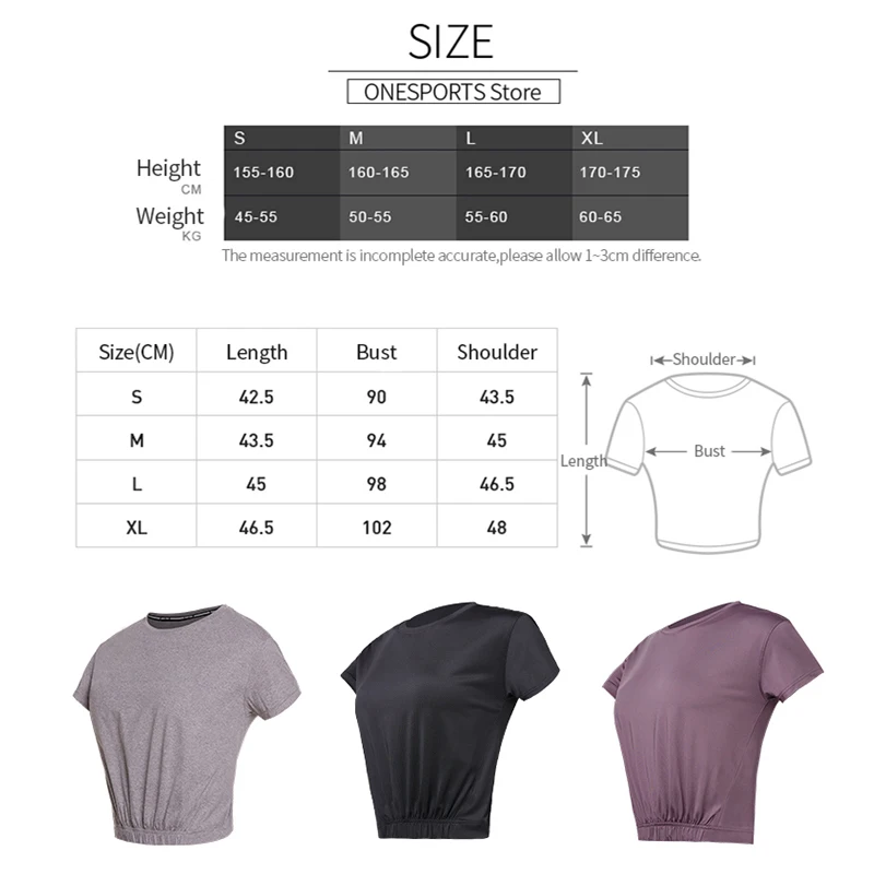 VANSYDICAL Running Shirt Women Sexy Short Sleeve Crop Top Sports Wear for Women Gym Clothing Quick Dry Workout Shirt Women
VANSYDICAL Running Shirt Women Sexy Short Sleeve Crop Top Sports Wear for Women Gym Clothing Quick Dry Workout Shirt Women