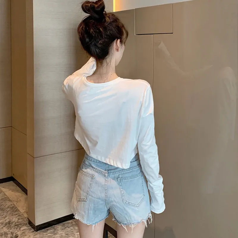 Autumn T-shirts Women Casual Solid Clor Long Sleeve T-shirt Fashion O-Neck Bottoming Tee Shirt 
Autumn T-shirts Women Casual Solid Clor Long Sleeve T-shirt Fashion O-Neck Bottoming Tee Shirt