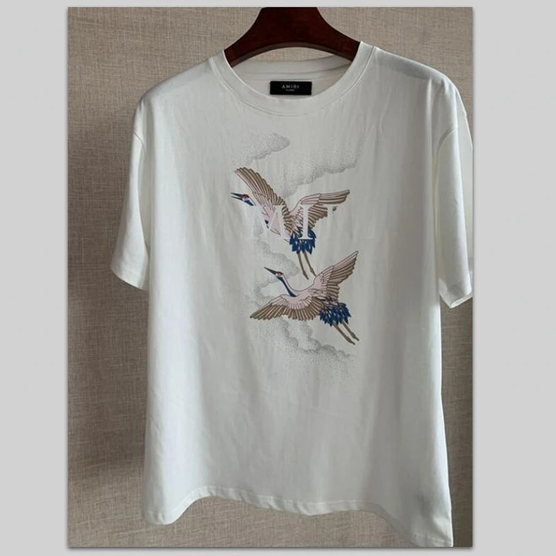 T Shirts Unisex Crane Clouds Letters Printed Men's Black White Top Tee Male Streetwear Fashion Casual T-shirts
T Shirts Unisex Crane Clouds Letters Printed Men's Black White Top Tee Male Streetwear Fashion Casual T-shirts