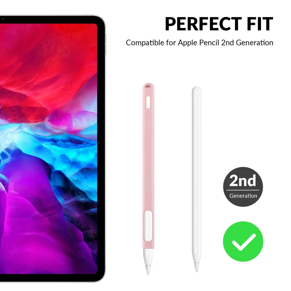 Hemobllo Compatible with Apple Pencil 2 Pen Cover Anti-slip Silicone Pen Protector Touch Pen Sleeve )
Hemobllo Compatible with Apple Pencil 2 Pen Cover Anti-slip Silicone Pen Protector Touch Pen Sleeve )