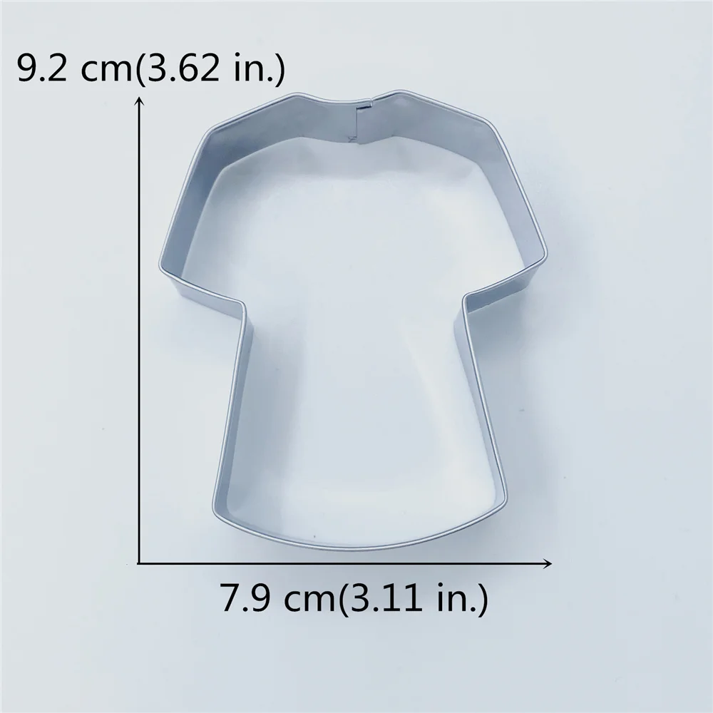 KENIAO Nurse Uniform Cookie Cutter - 9.2 x 7.9 CM Biscuit Fondant Bread Cutters - Stainless Steel - by Janka
KENIAO Nurse Uniform Cookie Cutter - 9.2 x 7.9 CM Biscuit Fondant Bread Cutters - Stainless Steel - by Janka