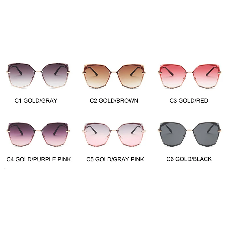 Vintage Square Sunglasses Women Fashion Oversized Steampunk Sun Glasses For Men Metal Cat eye Women Eyewear Gradient Colors
Vintage Square Sunglasses Women Fashion Oversized Steampunk Sun Glasses For Men Metal Cat eye Women Eyewear Gradient Colors