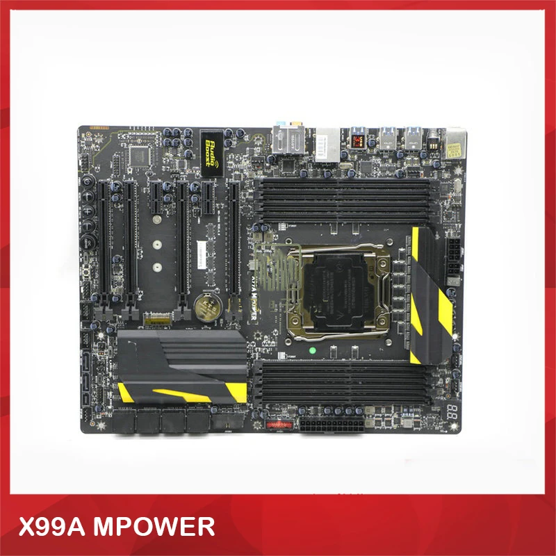 Материнская плата для MSI X99A MPOWER X99 2011 3-pin M.2 четырехканальная поддержка V3 V4 перед отправкой
Материнская плата для MSI X99A MPOWER X99 2011 3-pin M.2 четырехканальная поддержка V3 V4 перед отправкой
