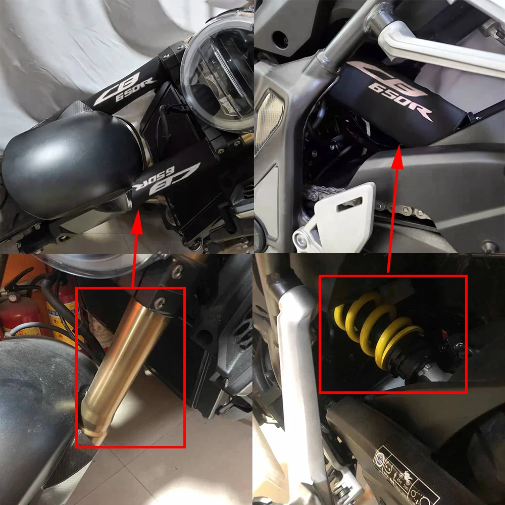 2021 Hot Sale Motorcycle Shock Absorbers Decoration Dustproof Waterproof Stretch Fabrics Protection Circle For HONDA CB650R 650R
2021 Hot Sale Motorcycle Shock Absorbers Decoration Dustproof Waterproof Stretch Fabrics Protection Circle For HONDA CB650R 650R