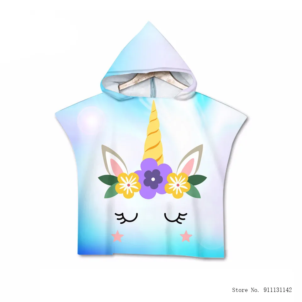 Cute Unicorn Print Children's Cartoon Hooded Bath Towel Animal Print Baby Boys and Girls Swim Bibulous Bath Towels
Cute Unicorn Print Children's Cartoon Hooded Bath Towel Animal Print Baby Boys and Girls Swim Bibulous Bath Towels