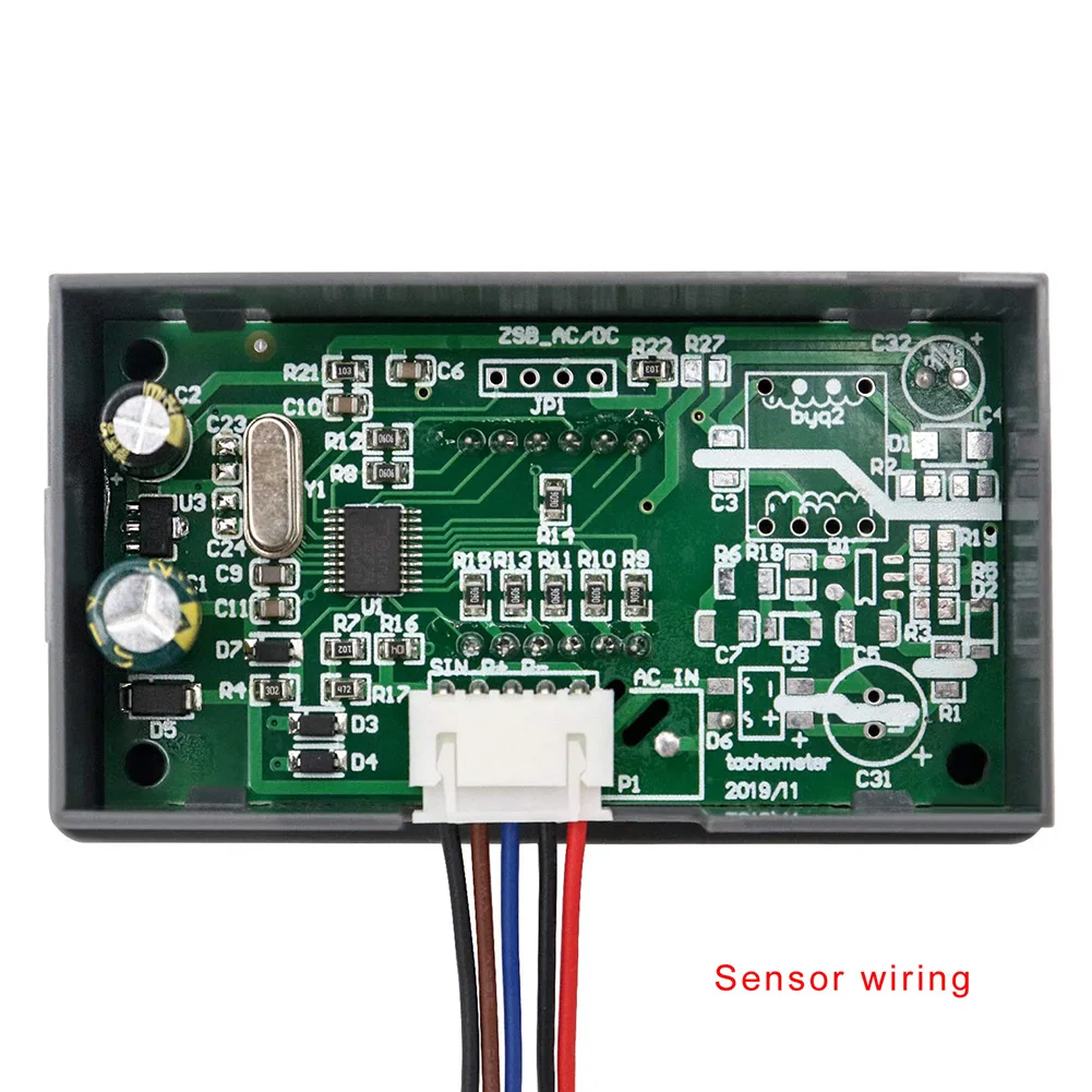 New AC/DC8-24V Measuring Tachometer 4 Digital LED RPM Speed Meter Hall Proximity Switch Sensor for Lathe CNC Spring
New AC/DC8-24V Measuring Tachometer 4 Digital LED RPM Speed Meter Hall Proximity Switch Sensor for Lathe CNC Spring