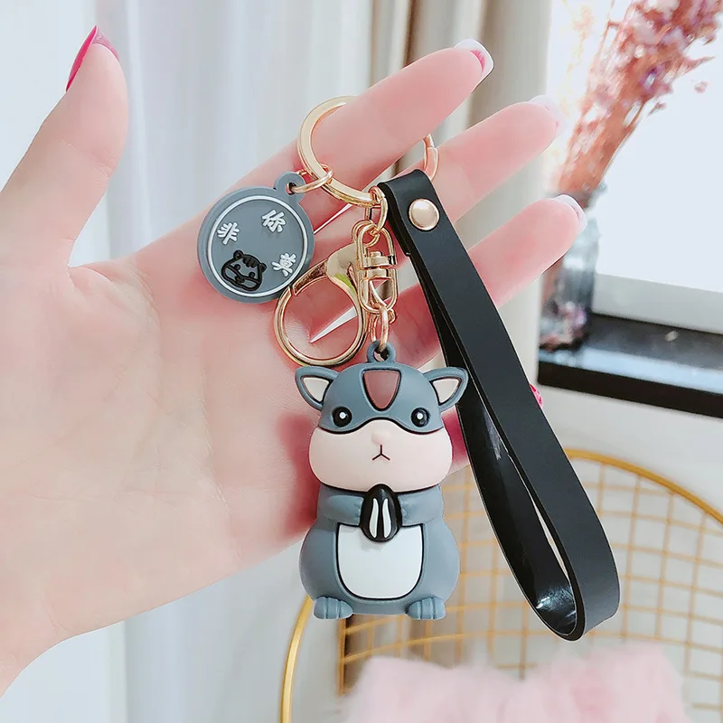 Cartoon Silicone Chipmunk Creative Keychain Cute Girly Toy Anime Bag Car Keyring Fashion Exquisite Gift Pendant Jewelry
Cartoon Silicone Chipmunk Creative Keychain Cute Girly Toy Anime Bag Car Keyring Fashion Exquisite Gift Pendant Jewelry