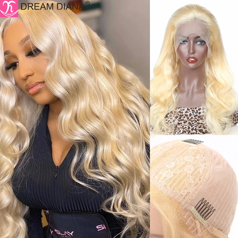 DreamDiana Brazilian Body Wave Lace Wig Glueless 613 Blonde Remy Hair 13x1 T Part Transparent Lace Human Hair Wig 150 Density
DreamDiana Brazilian Body Wave Lace Wig Glueless 613 Blonde Remy Hair 13x1 T Part Transparent Lace Human Hair Wig 150 Density