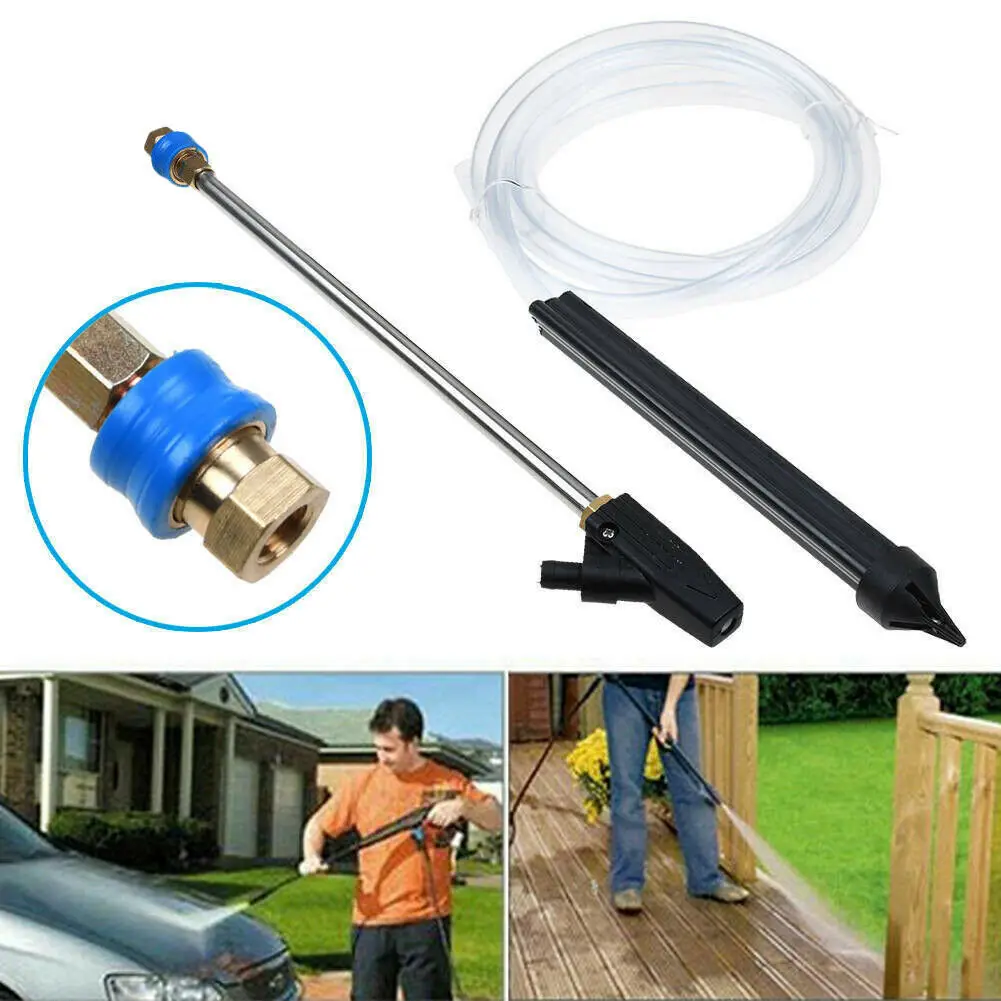 Car High Pressure Water Gun Foam lance Jet Car Washing Wand Nozzle Sprayer Watering Spray Sprinkler Rust Removal Cleaning Tool
Car High Pressure Water Gun Foam lance Jet Car Washing Wand Nozzle Sprayer Watering Spray Sprinkler Rust Removal Cleaning Tool