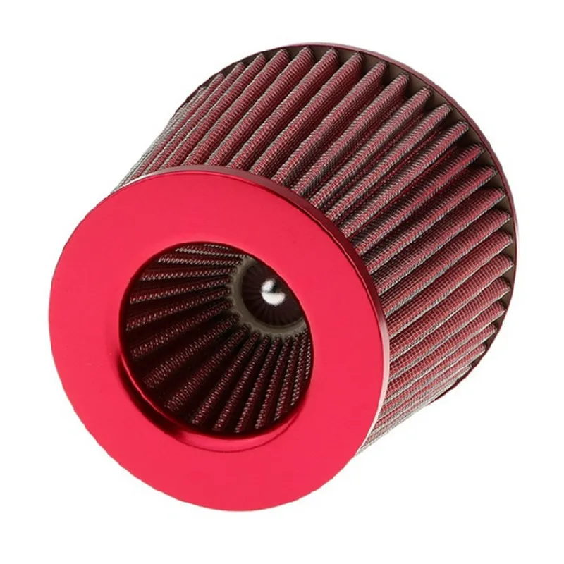

76mm Car Air Filters Performance High Flow Automobile Cold Air Intake filter Mushroom Head Induction Kit Universal