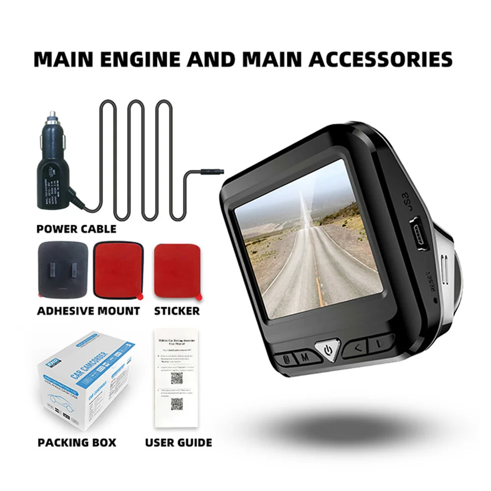 A500 WiFi Dash Cam with 2 inch Display 1080p Full HD Car DVR G-Sensor Night Vision Dashboard Camera Digital Video Recorder
A500 WiFi Dash Cam with 2 inch Display 1080p Full HD Car DVR G-Sensor Night Vision Dashboard Camera Digital Video Recorder