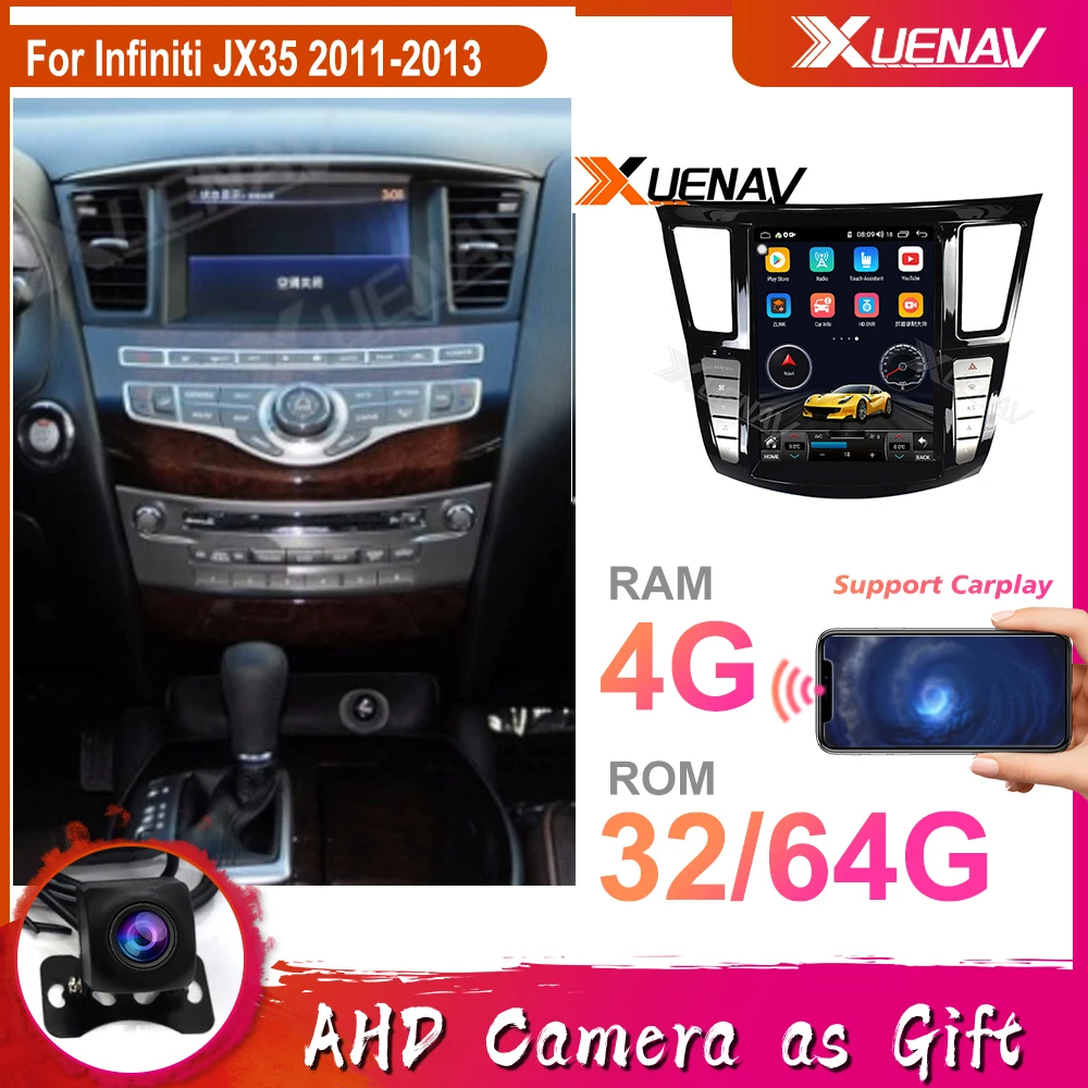 GPS Навигация DVD плеер для Infiniti JX35 2011-2013 Автомобиль Радио мультимедийный плеер 2 din Android автомобильный стерео автомагнитолы Tesla стиль
GPS Навигация DVD плеер для Infiniti JX35 2011-2013 Автомобиль Радио мультимедийный плеер 2 din Android автомобильный стерео автомагнитолы Tesla стиль