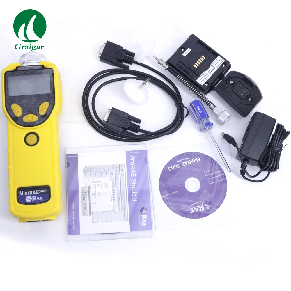 PGM-7320 MiniRAE 3000 VOC Detector Volatile Organic Compound (VOC) Monitor Gas Detector Range of up to 15,000 ppm
PGM-7320 MiniRAE 3000 VOC Detector Volatile Organic Compound (VOC) Monitor Gas Detector Range of up to 15,000 ppm