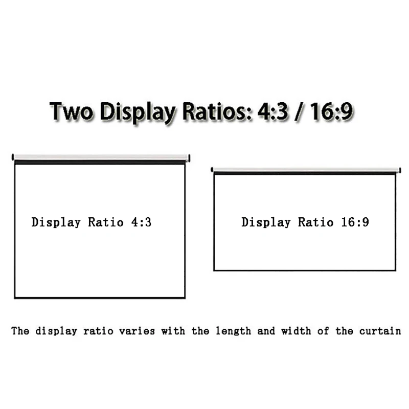 Thinyou 84 inch 4:3 Matte White Fabric Fiber Glass Curtain Pull-Down Curtain hand pull projector screen LED DLP Beamer 
Thinyou 84 inch 4:3 Matte White Fabric Fiber Glass Curtain Pull-Down Curtain hand pull projector screen LED DLP Beamer