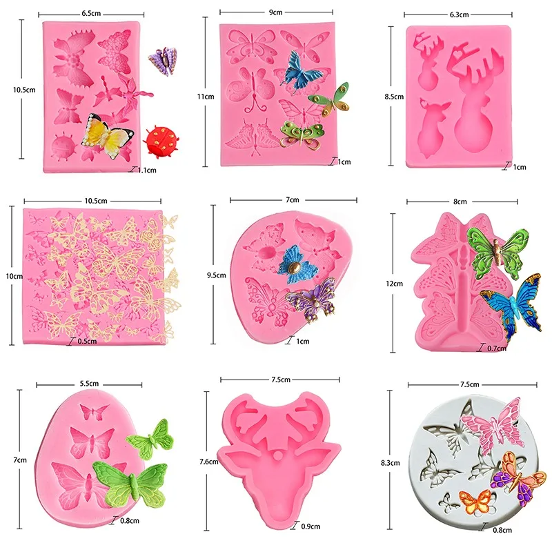 Silicone Cake Mold Fondant Candle Mold Butterfly Lace Cup Resin Kitchen Baking Accessories Chocolate Pastry Cake Decorating Tool
Silicone Cake Mold Fondant Candle Mold Butterfly Lace Cup Resin Kitchen Baking Accessories Chocolate Pastry Cake Decorating Tool