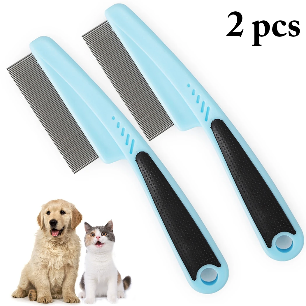 2PCS Pet Grooming Comb Pet Dog Cat Brush Grooming Tool Stainless Steel Portable Dog Hair Comb Pet Dematting Comb puppy Supplies
2PCS Pet Grooming Comb Pet Dog Cat Brush Grooming Tool Stainless Steel Portable Dog Hair Comb Pet Dematting Comb puppy Supplies