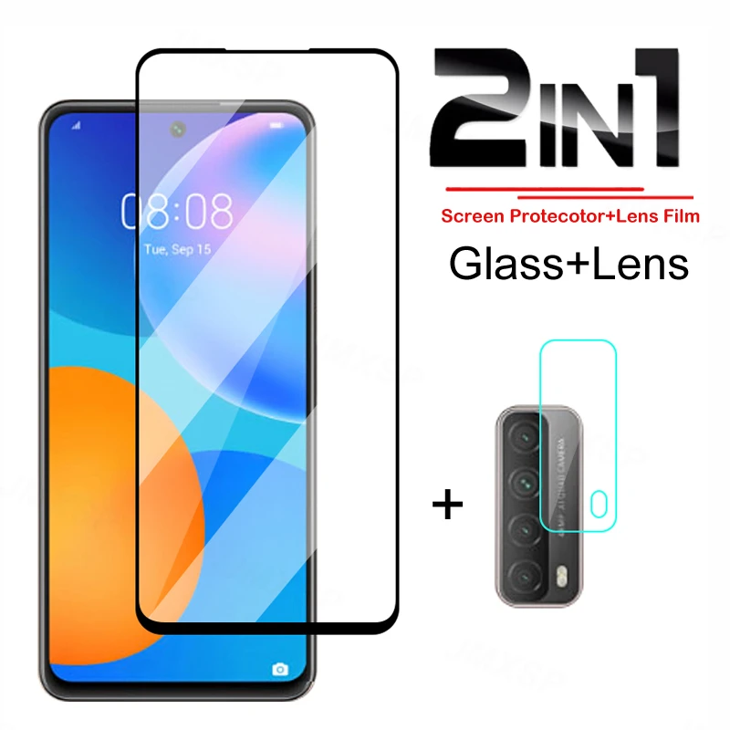 Защитное стекло для Huawei P40 P30 Lite E закаленное Mate 30 P Smart Z 2019 пленка объектива полная