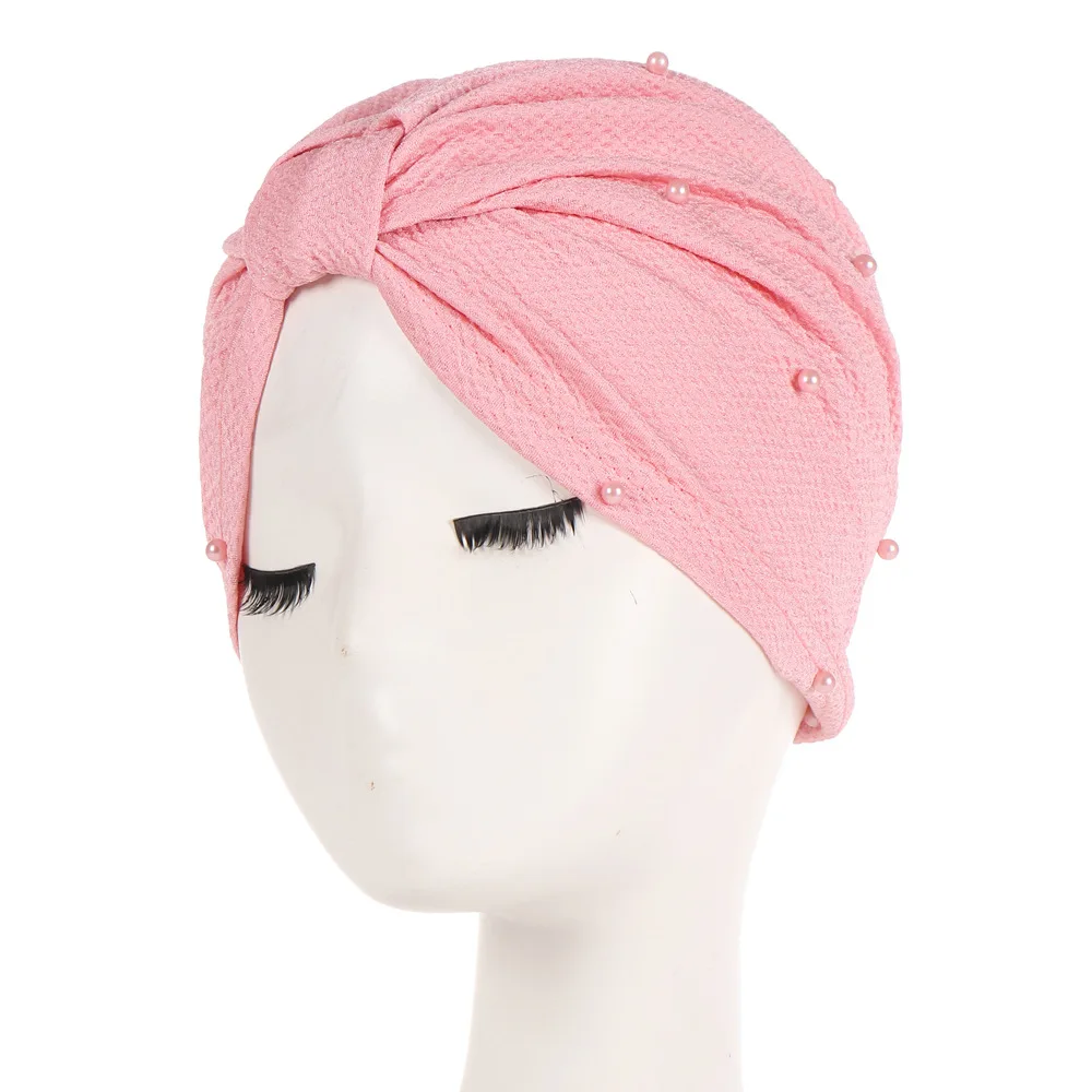 Solid Fashion Women Cotton Beading India Ruffle Turban Elastic Muslim Hat Chemo Cap Headwrap Soft Sleeping Hat Beanie Hijabs
Solid Fashion Women Cotton Beading India Ruffle Turban Elastic Muslim Hat Chemo Cap Headwrap Soft Sleeping Hat Beanie Hijabs