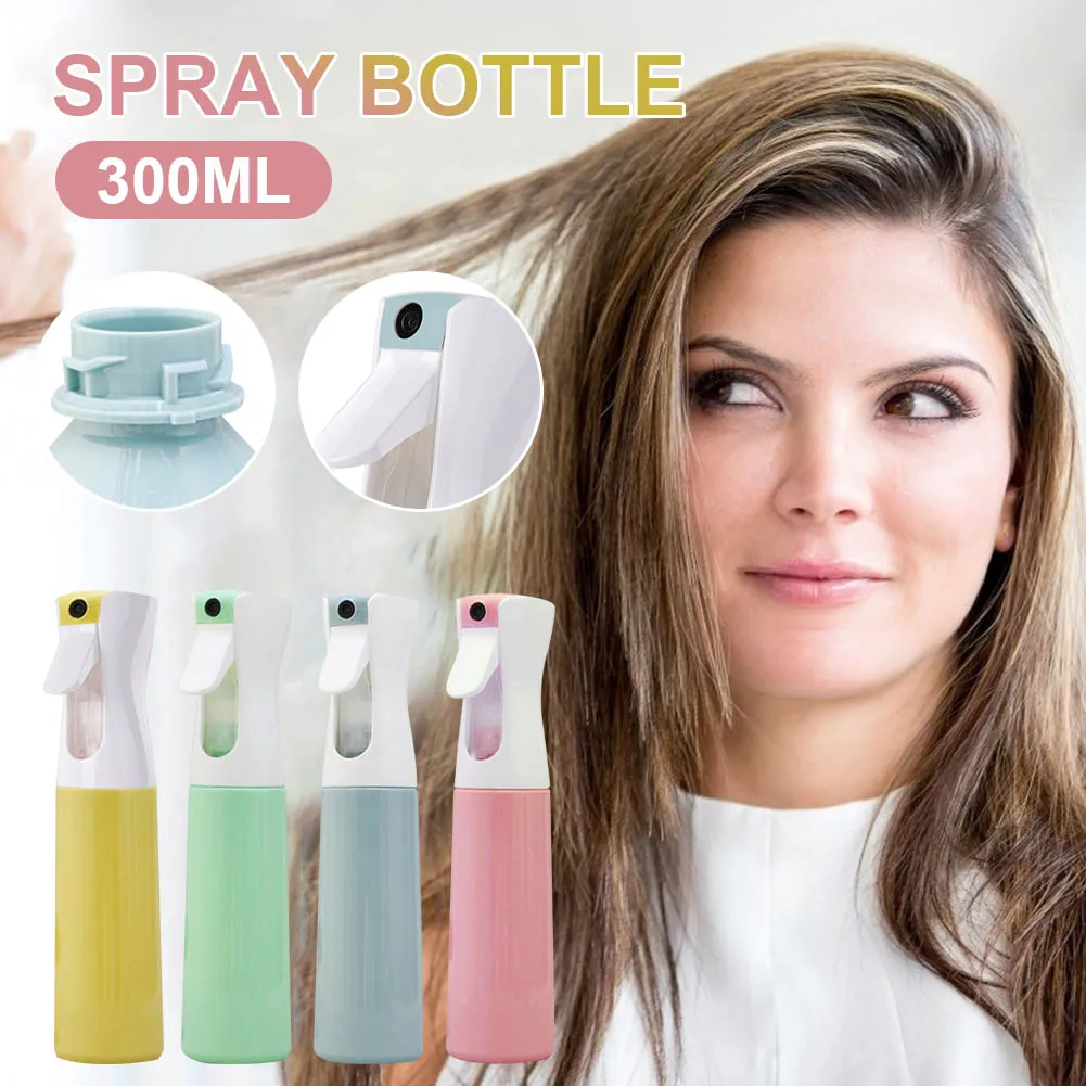 300ML Spray Bottle Fine Mist Hair Spray Bottle Continuous Water Mister for Hairstyling Watering Plant Mister Barber Cleaning
300ML Spray Bottle Fine Mist Hair Spray Bottle Continuous Water Mister for Hairstyling Watering Plant Mister Barber Cleaning