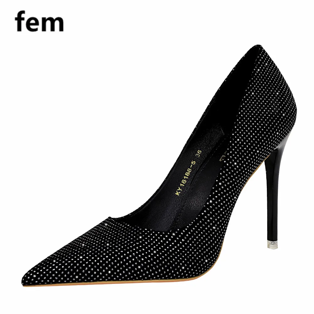 FEM Female Shoes Crystal Heels String Bead Shining Women Pumps High Heels Shallow Ladies Pumps Work Office Fashion Elegant Heels
FEM Female Shoes Crystal Heels String Bead Shining Women Pumps High Heels Shallow Ladies Pumps Work Office Fashion Elegant Heels