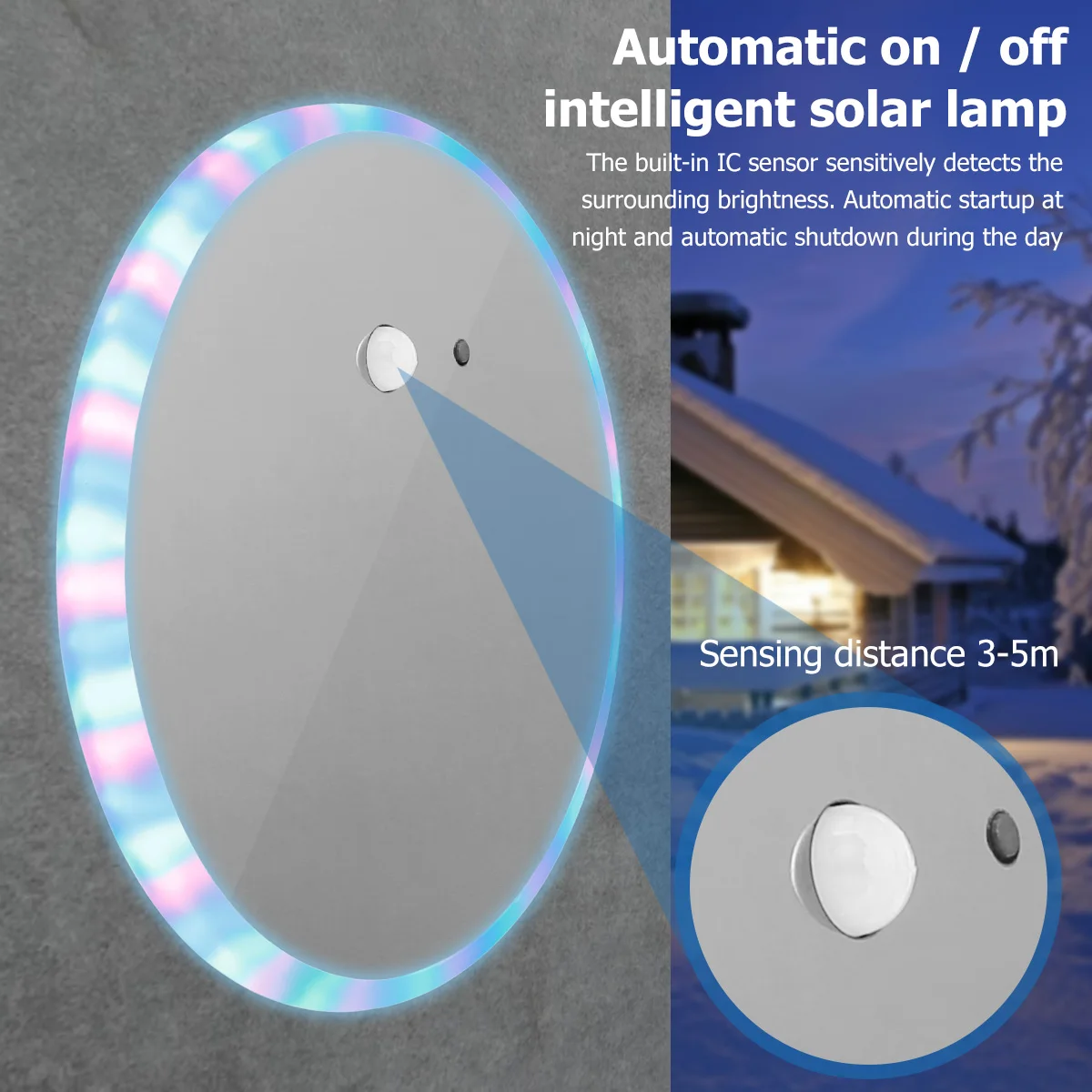 Solar Deck Lights IP65 Waterproof Solar NightLight Auto On/off Smart Lights Dusk to Dawn Sensor Wall Sconces Stair Lighting Lamp
Solar Deck Lights IP65 Waterproof Solar NightLight Auto On/off Smart Lights Dusk to Dawn Sensor Wall Sconces Stair Lighting Lamp