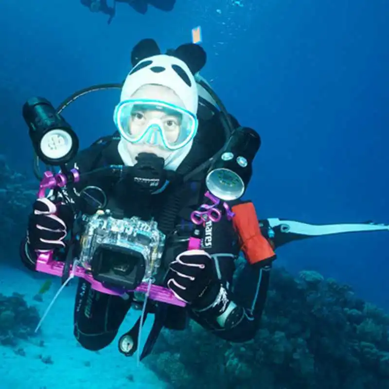 XM-L2 LED Diving Flashlight Underwater Photography Video Torch White Red Blue Light Waterproof Dive Flashlights + 18650 Battery
XM-L2 LED Diving Flashlight Underwater Photography Video Torch White Red Blue Light Waterproof Dive Flashlights + 18650 Battery