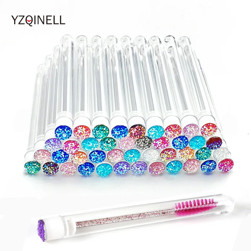 5/10pcs Reusable Eyelash Brush Tube for Eyelash Extension Replaceable Dust-proof Sparkling Diamond Eyebrow Make up Brushes
5/10pcs Reusable Eyelash Brush Tube for Eyelash Extension Replaceable Dust-proof Sparkling Diamond Eyebrow Make up Brushes