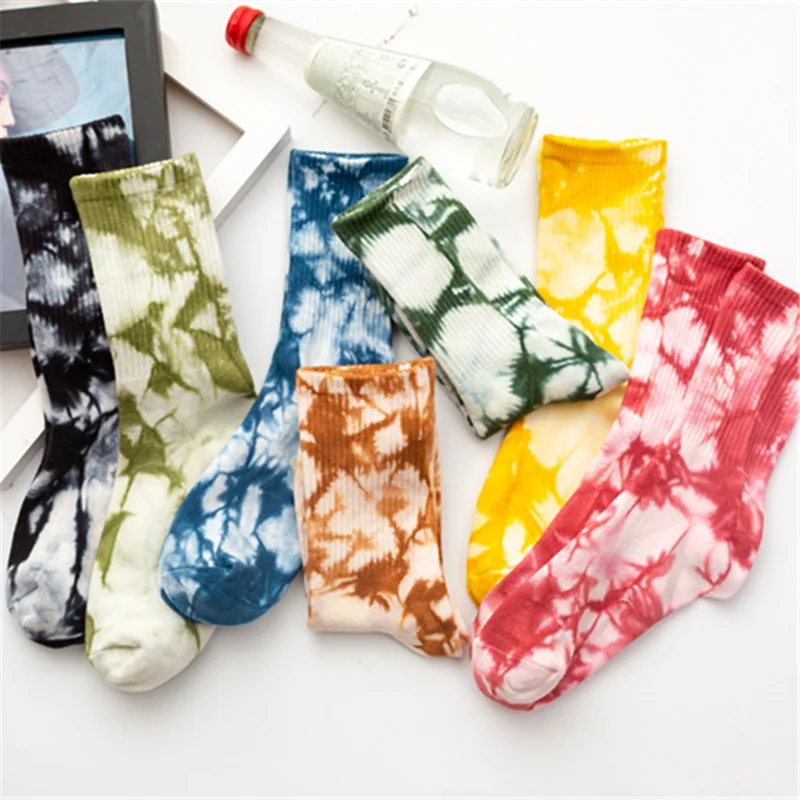 New Style Socks Women Spring Street Skateboard Tie-Dye Socks Long Sports Harajuku Skateboard Trendy Socks Middle Tube Socks 2021
New Style Socks Women Spring Street Skateboard Tie-Dye Socks Long Sports Harajuku Skateboard Trendy Socks Middle Tube Socks 2021