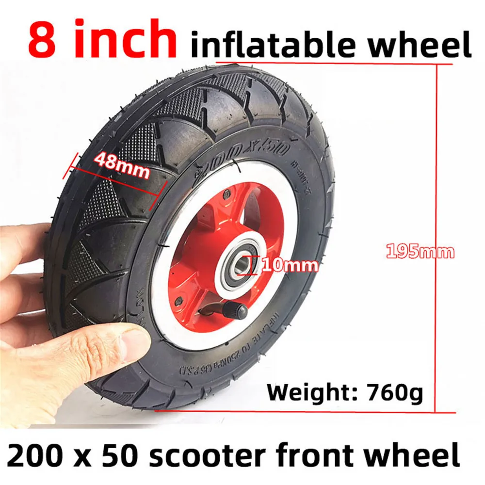 8 inches outer Tyre and Inner Tube 200x50 inflatable wheel with brake and bent Valvefor electric Gas Scooter & Electric Scooter
8 inches outer Tyre and Inner Tube 200x50 inflatable wheel with brake and bent Valvefor electric Gas Scooter & Electric Scooter