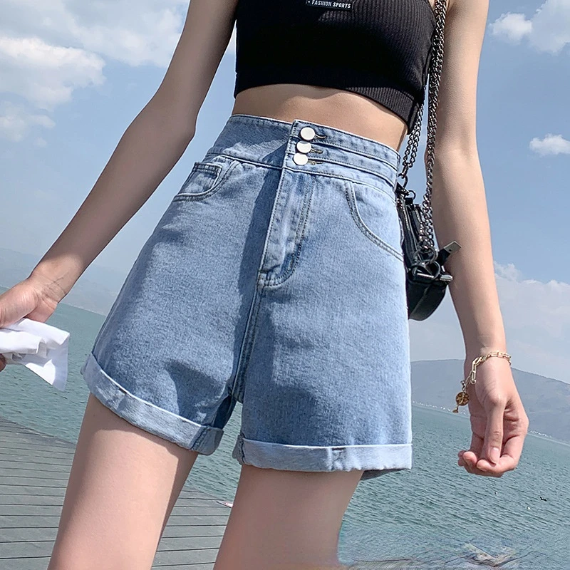 Woman Jeans Shorts Clothes Ripped High Waisted 2021 Summer Streetwear Baggy Wide Leg Vintage Popular The New Blue Harajuku
Woman Jeans Shorts Clothes Ripped High Waisted 2021 Summer Streetwear Baggy Wide Leg Vintage Popular The New Blue Harajuku