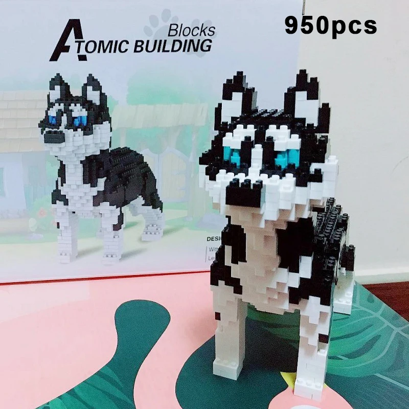 950+pcs Cute Dog Building Blocks Diamond Micro Small Particles Spelling Toy Pet Dog Block Model Toys for Children Gifts Kid Toys
950+pcs Cute Dog Building Blocks Diamond Micro Small Particles Spelling Toy Pet Dog Block Model Toys for Children Gifts Kid Toys