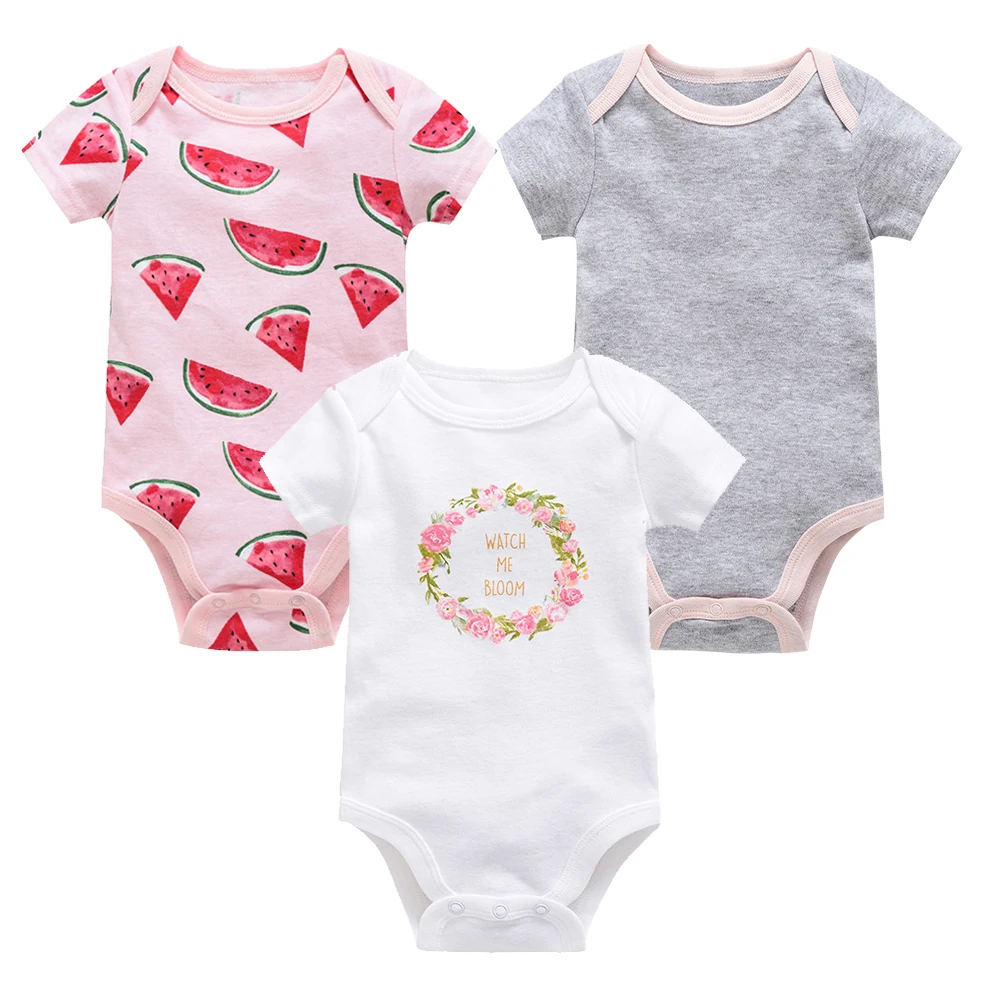 3pcs Summer Cartoon Baby Girl Bodysuits Ropas Bebe De Infant Overalls Cotton Short Sleeve Bodysuit Toddler Baby Girls Jumpsuit
3pcs Summer Cartoon Baby Girl Bodysuits Ropas Bebe De Infant Overalls Cotton Short Sleeve Bodysuit Toddler Baby Girls Jumpsuit