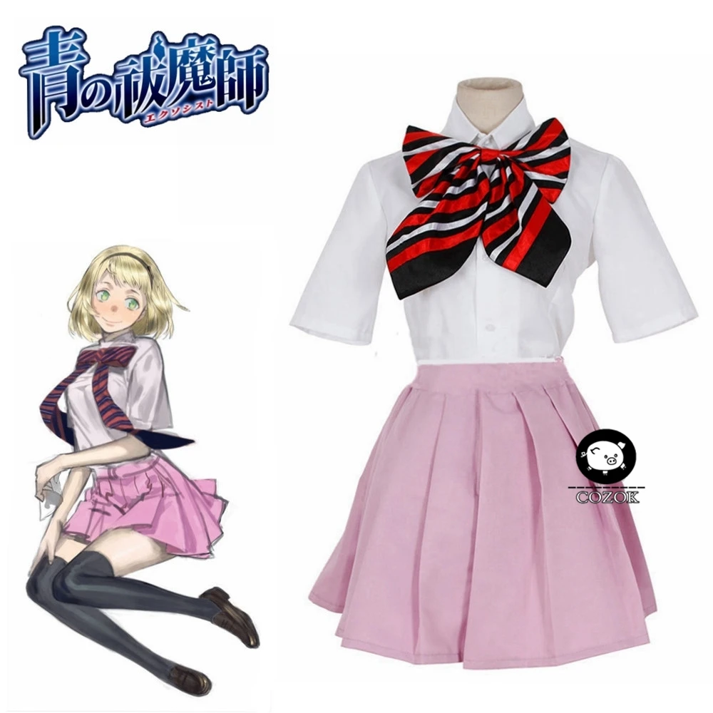 Anime Blue Exorcist Ao No Exorcist Kamiki Izumo Moriyama Shiemi JK School Uniform Cosplay Costume
Anime Blue Exorcist Ao No Exorcist Kamiki Izumo Moriyama Shiemi JK School Uniform Cosplay Costume