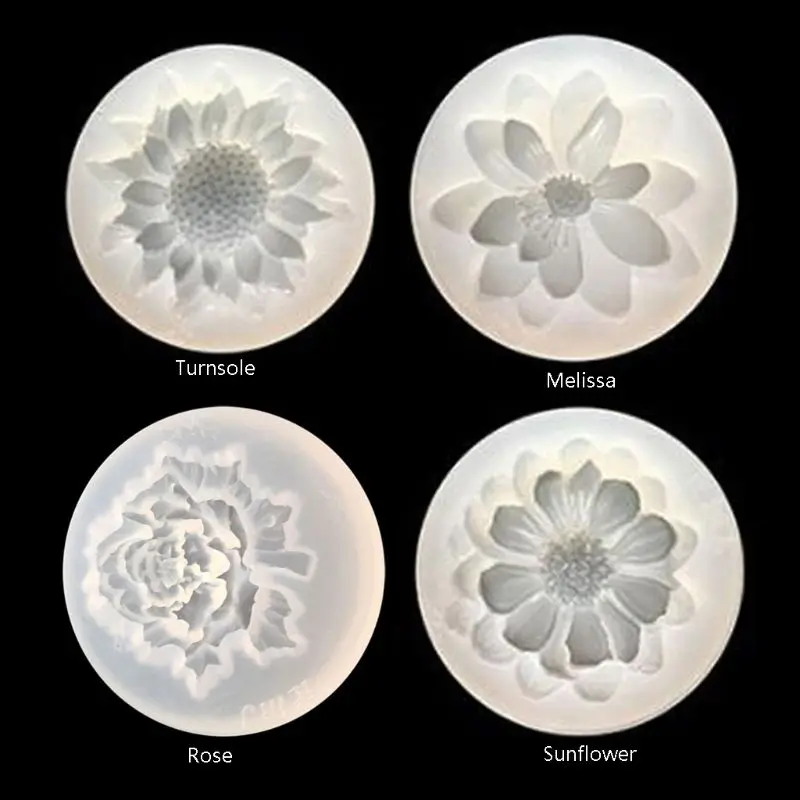 4Pcs Flower Epoxy Resin Mold Kits Camellia Sunflower Rose Pendant Mold Jewelry Making Tools
4Pcs Flower Epoxy Resin Mold Kits Camellia Sunflower Rose Pendant Mold Jewelry Making Tools