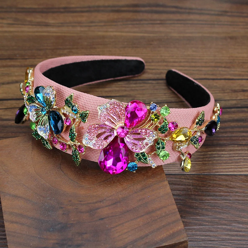 wide luxury Baroque wedding headband flower rhinestone hairband for women hair accessories
wide luxury Baroque wedding headband flower rhinestone hairband for women hair accessories