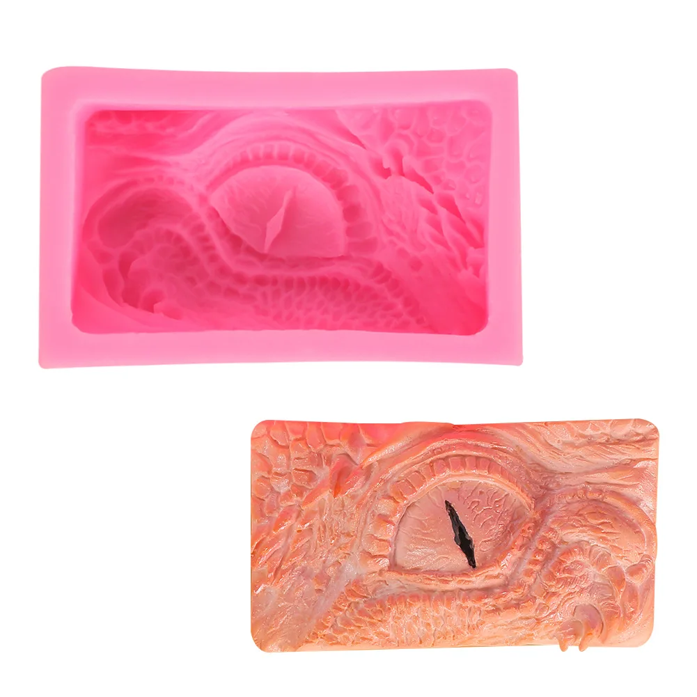 3D dinosaur eye shape silicone cake mold dragon scale pattern texture chocolate fudge pastry mold cake decorating tool10.6*6.8cm
3D dinosaur eye shape silicone cake mold dragon scale pattern texture chocolate fudge pastry mold cake decorating tool10.6*6.8cm